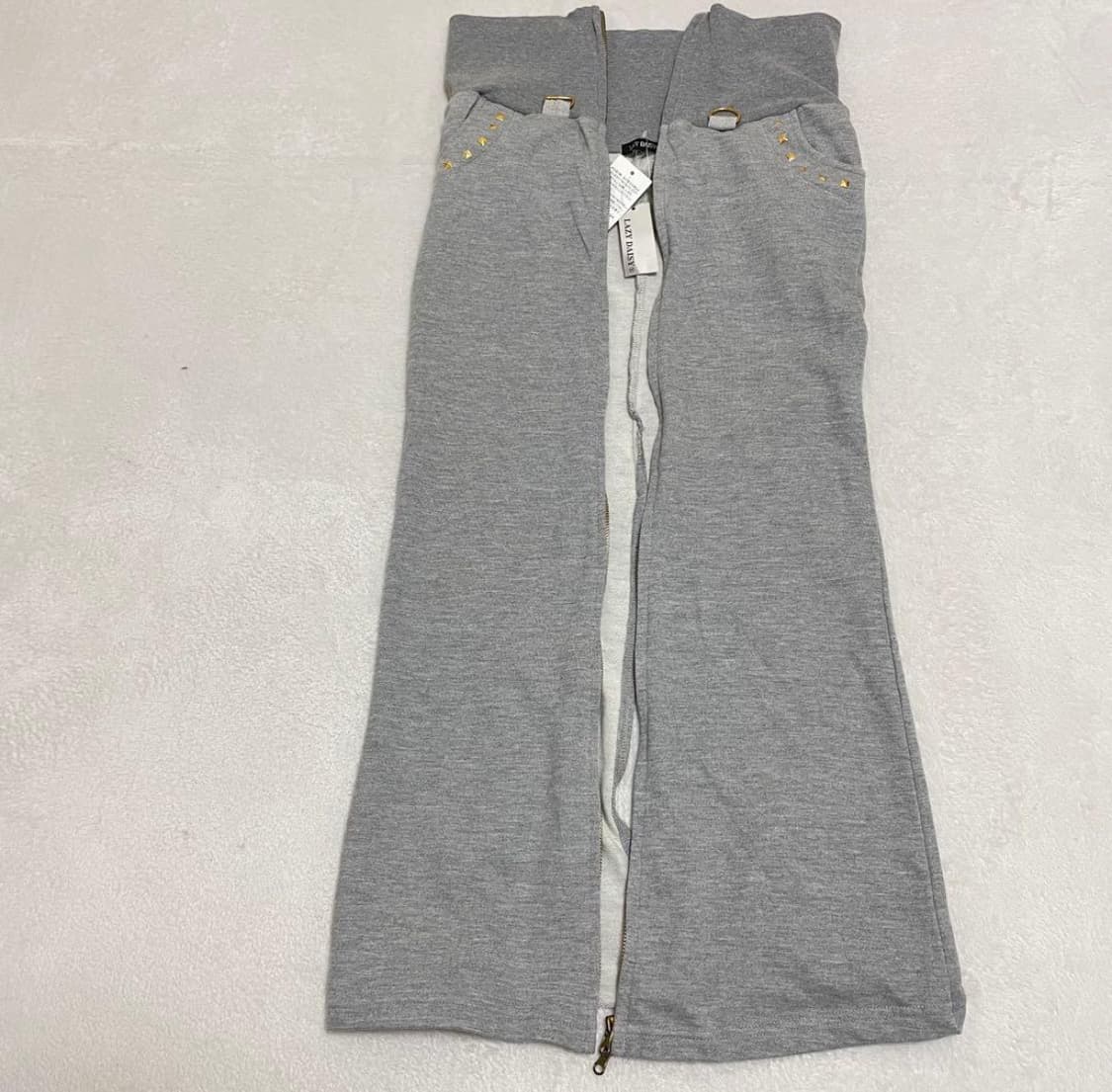 갸루 지퍼스커트 빈티지 스터드 dia 상품이미지3