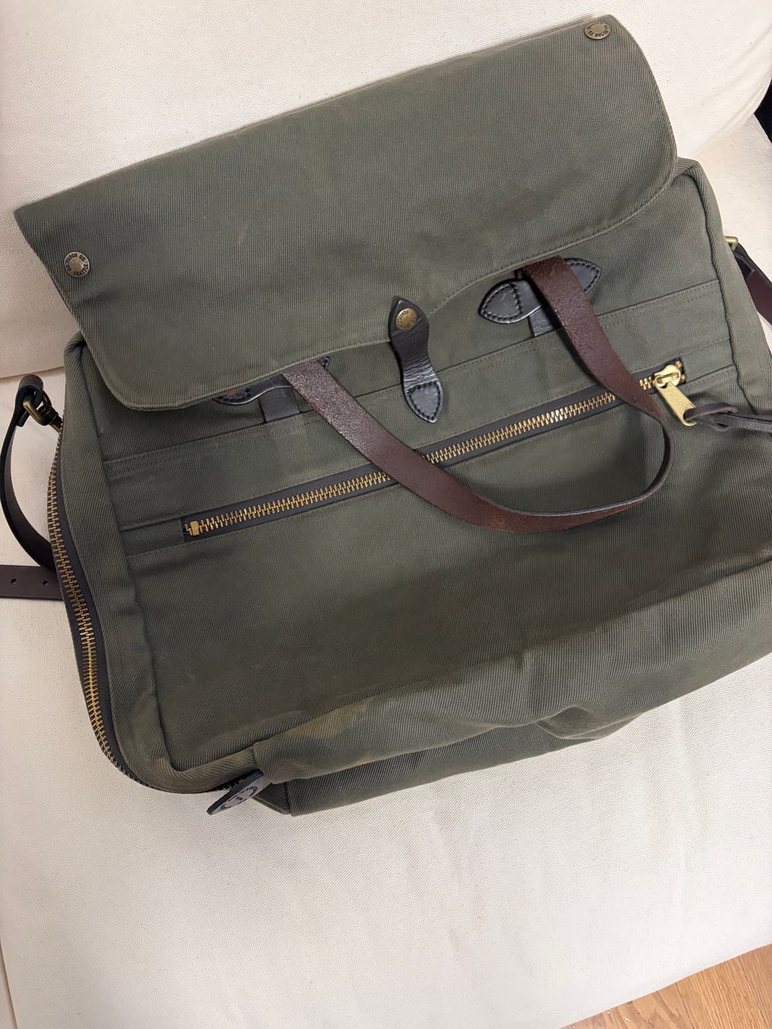 필슨 70081 미디움 필드백 오터그린 (USA) 상품이미지9