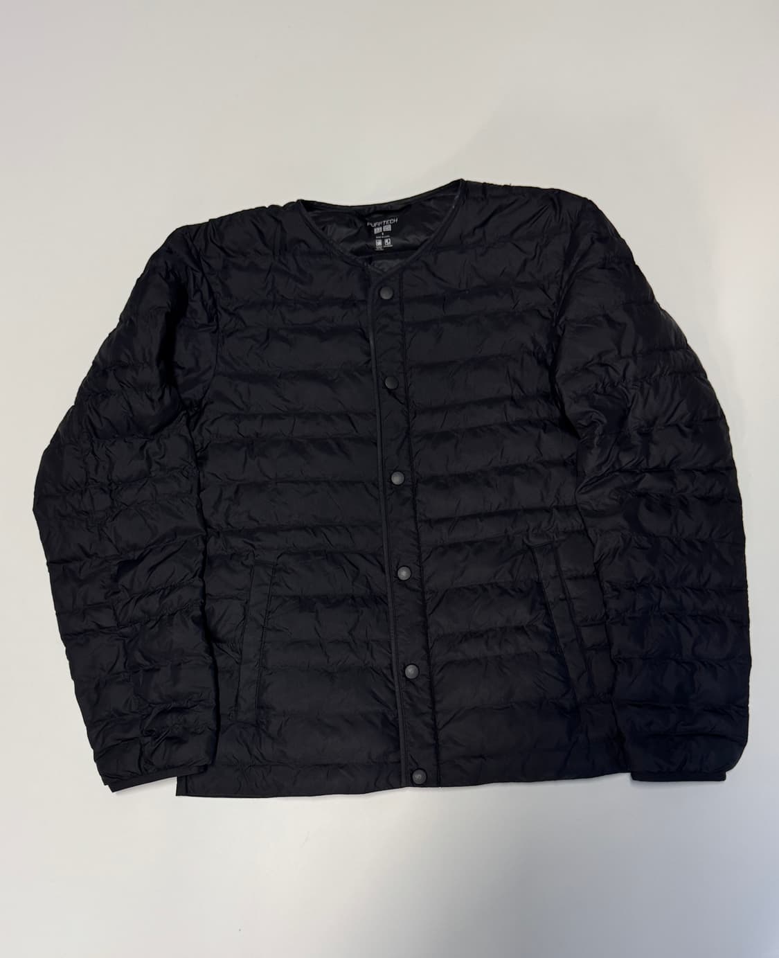 유니클로 퍼프테크 경령패딩 자켓 s 블랙 상품이미지1