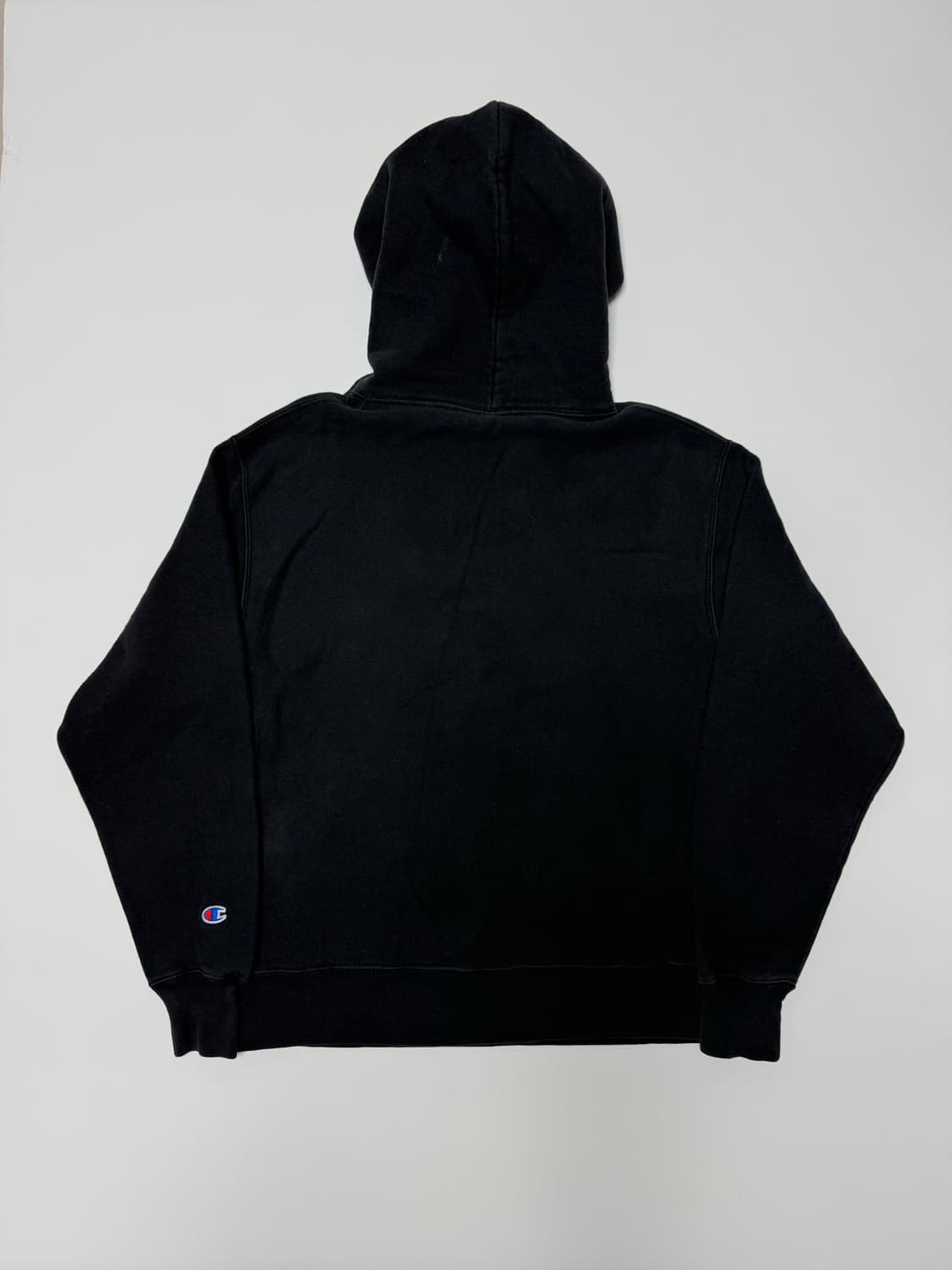 챔피온 리버스위브 블랙 후드 상품이미지2