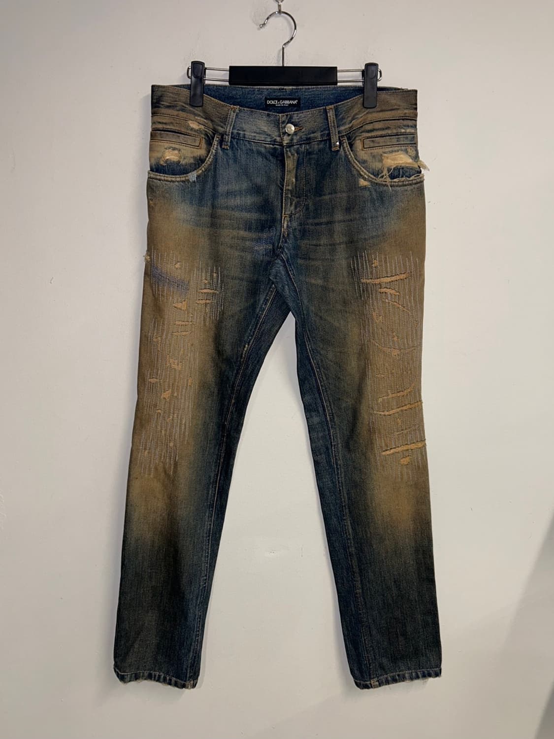 dolce&gabbana detail denim pants 상품이미지1