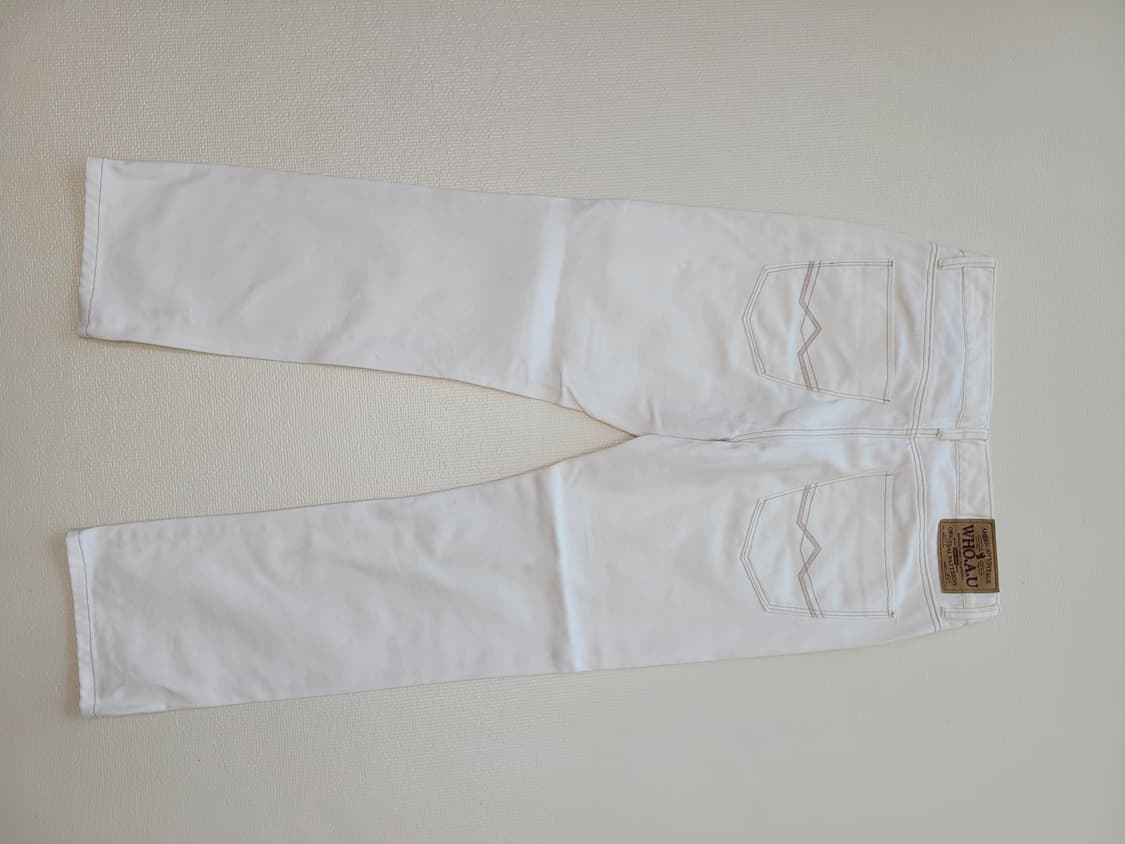 후아유 WHO.A.U 남자 청바지 32 화이트  상품이미지8