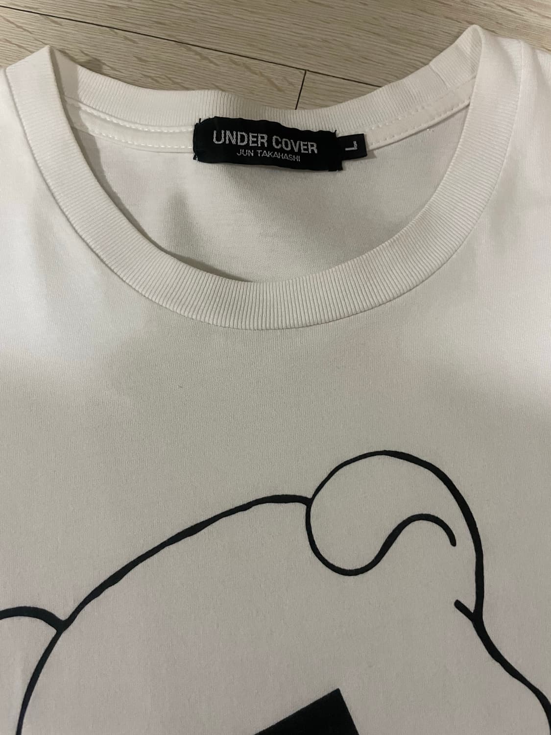 언더커버 곰돌이티셔츠 상품이미지2