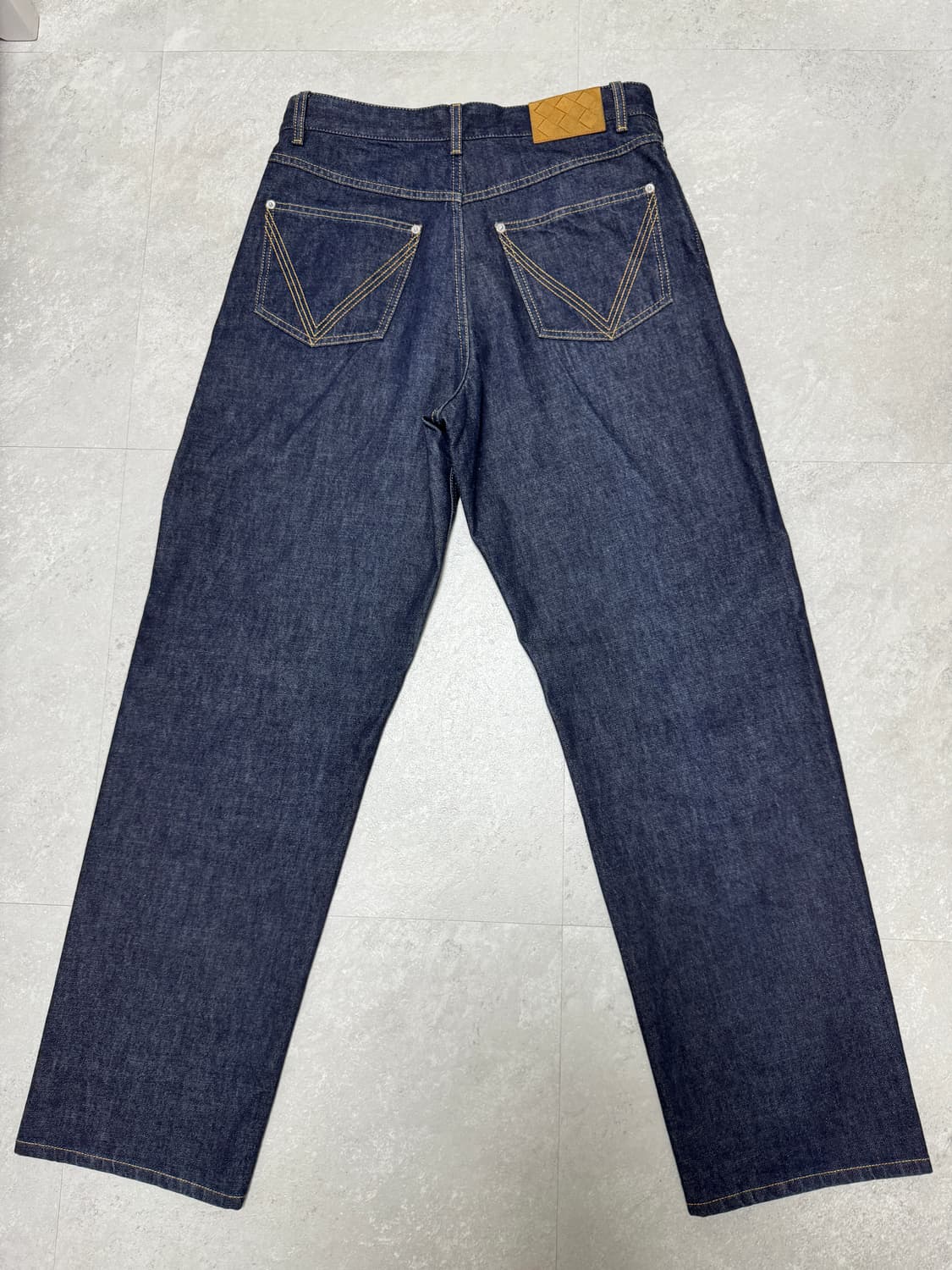 25SS 인디고 와이드 레그 진 46 상품이미지2