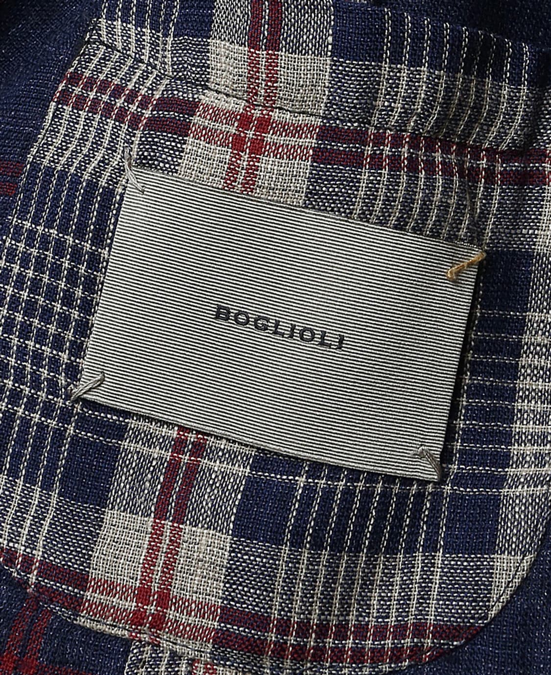 볼리올리 [Boglioli] 소호 린넨 울 클래식 체크 스포츠 자켓 상품이미지5