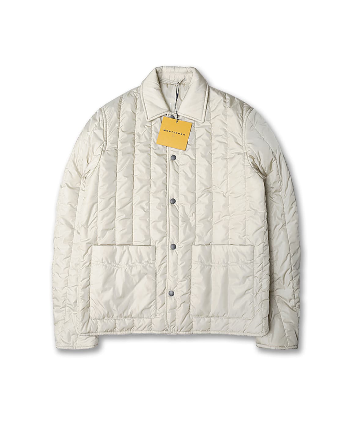 몬테도로 [Montedoro] 아이보리 나일론 퀼팅 자켓 상품이미지1