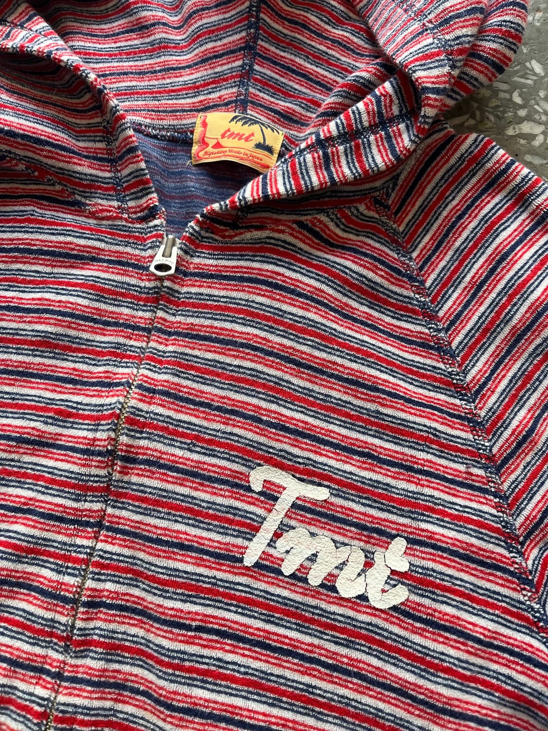 TMT 보더 2way 후드스웻집업 상품이미지5