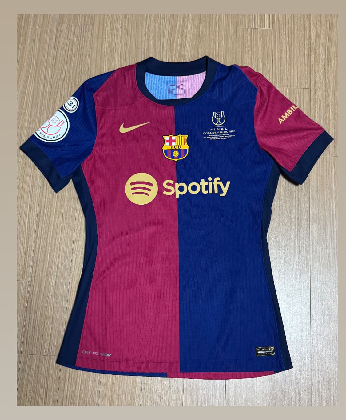 24-25 바르셀로나 지급용(구스폰) 라민야말 유니폼 상품이미지1