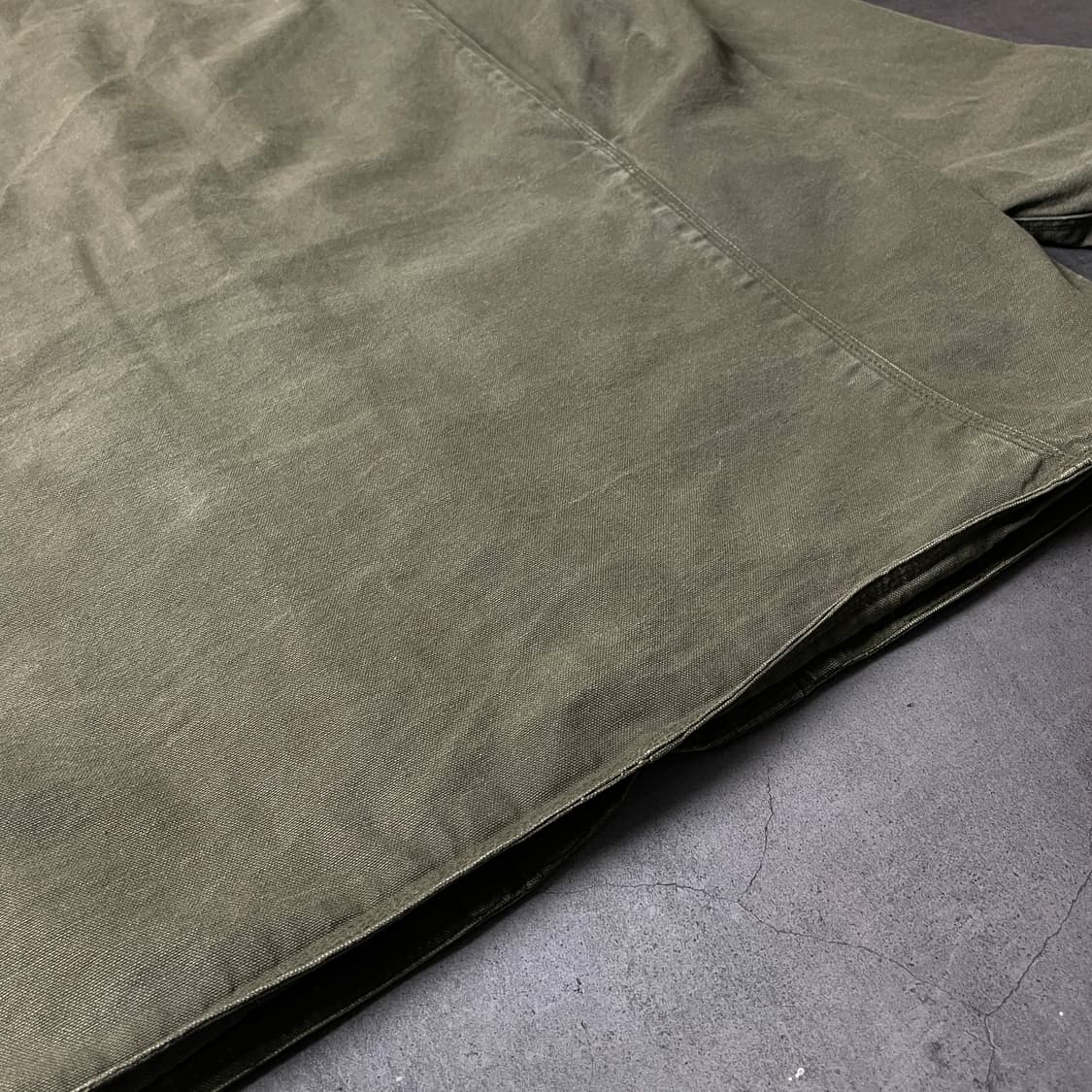 J.CREW 90s 제이크루 빈티지 카키 코튼 헌팅 자켓 A00690 상품이미지9