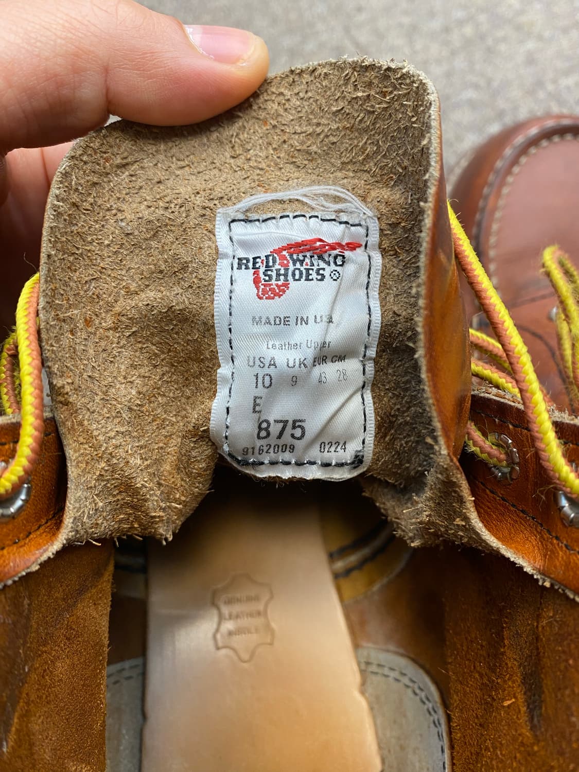 레드윙 목토 875 280 10E 상품이미지4