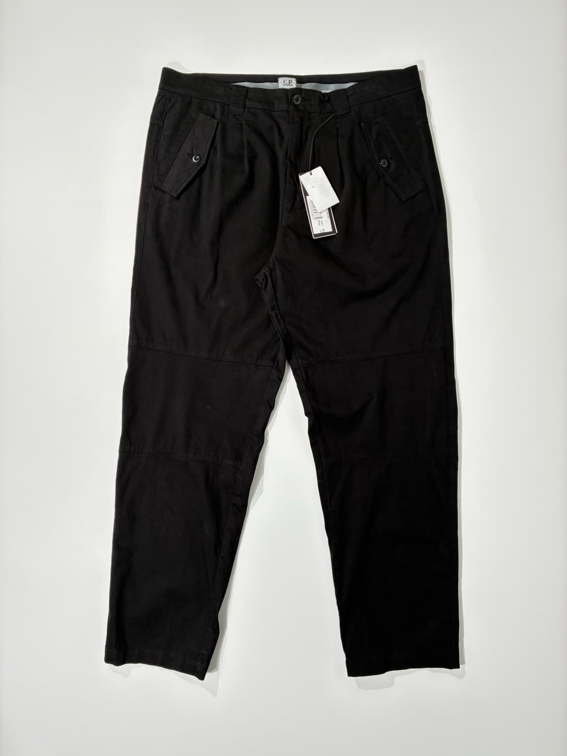 CP컴퍼니 스트레치 사틴 팬츠 블랙 52사이즈 상품이미지1