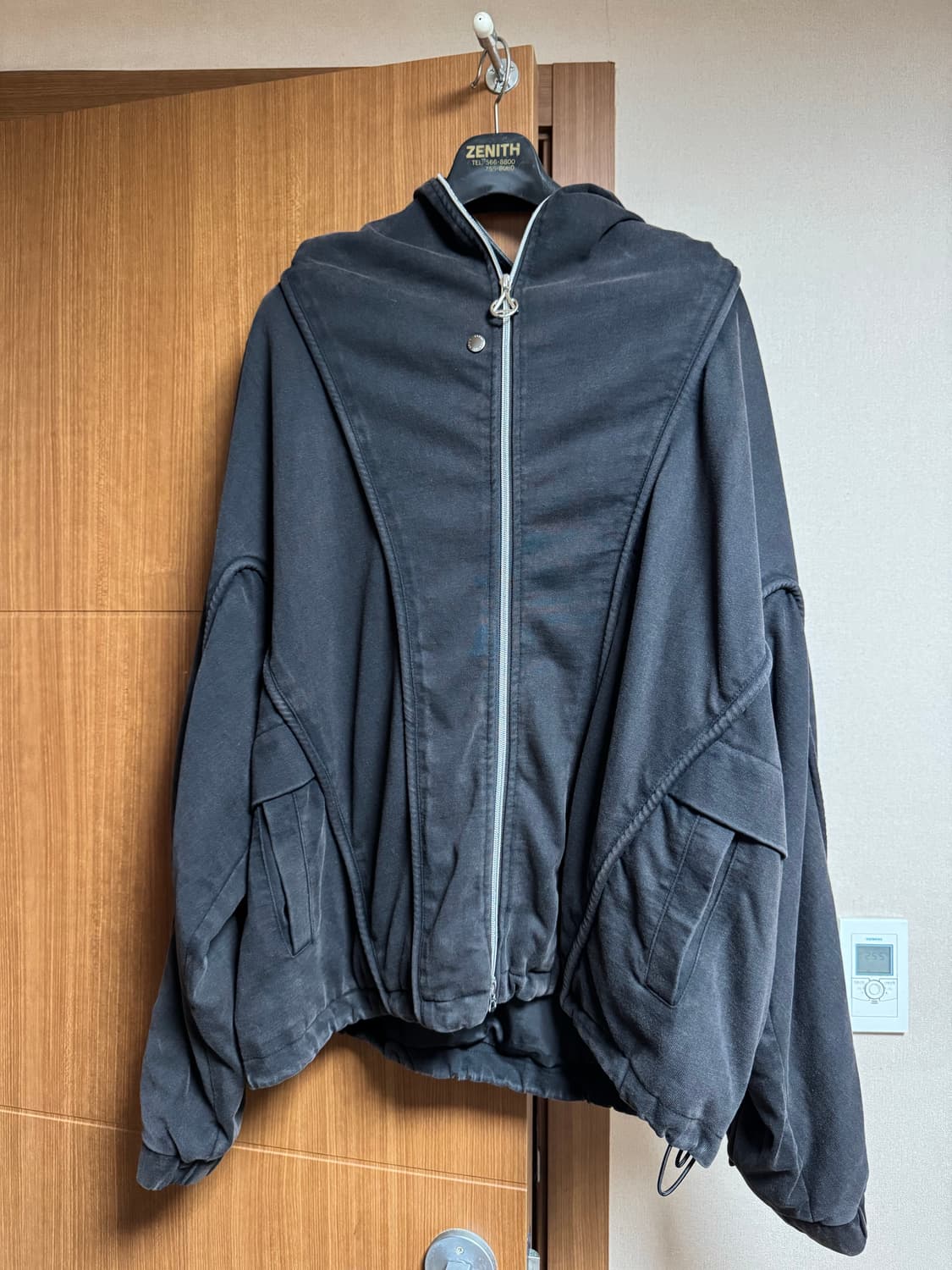 솔리드옴므 24FW 다잉 후드 집업 50 상품이미지3