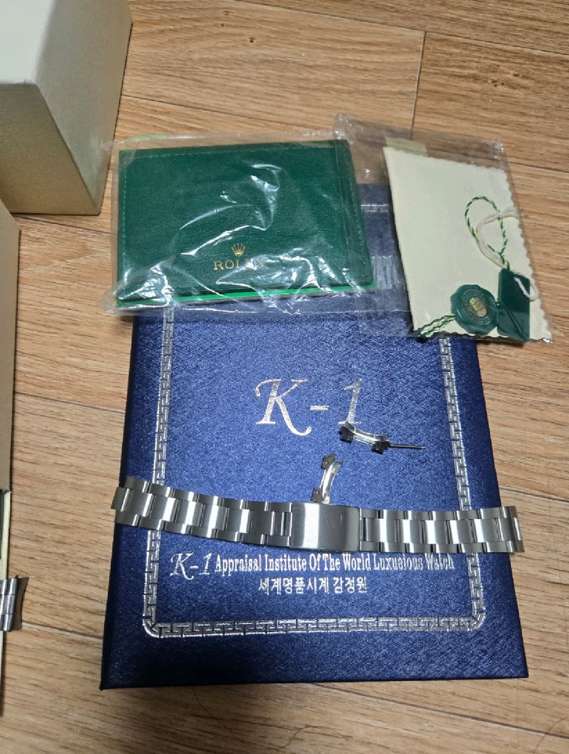 롤렉스 오이스터데이트 Precision 블루 다이얼 상품이미지5