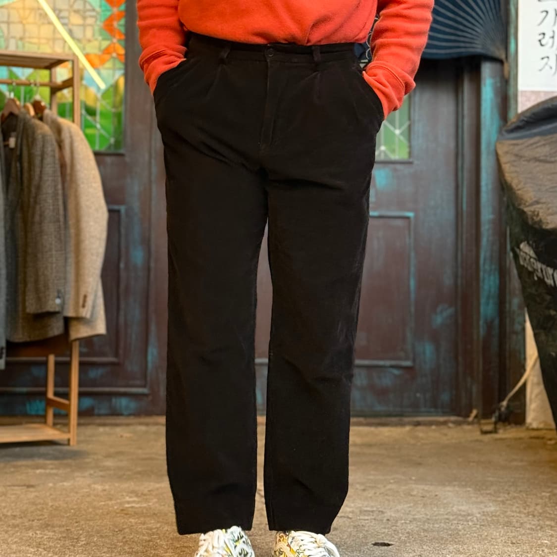 Belfe & Belfe 투턱 코듀로이 팬츠 32 상품이미지6