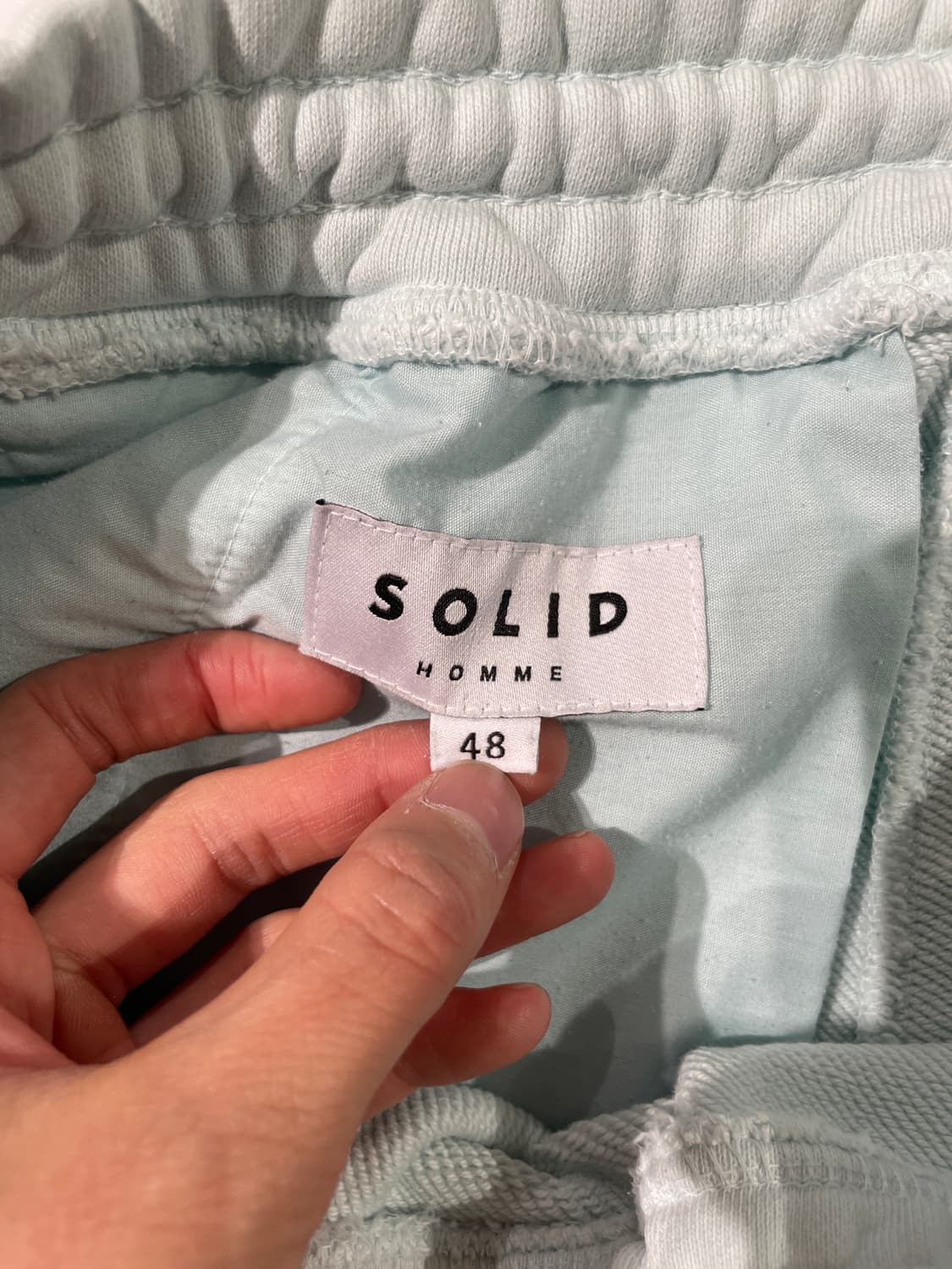 솔리드 옴므 스카이 블루 드림 풀 클럽 셋업 상품이미지9