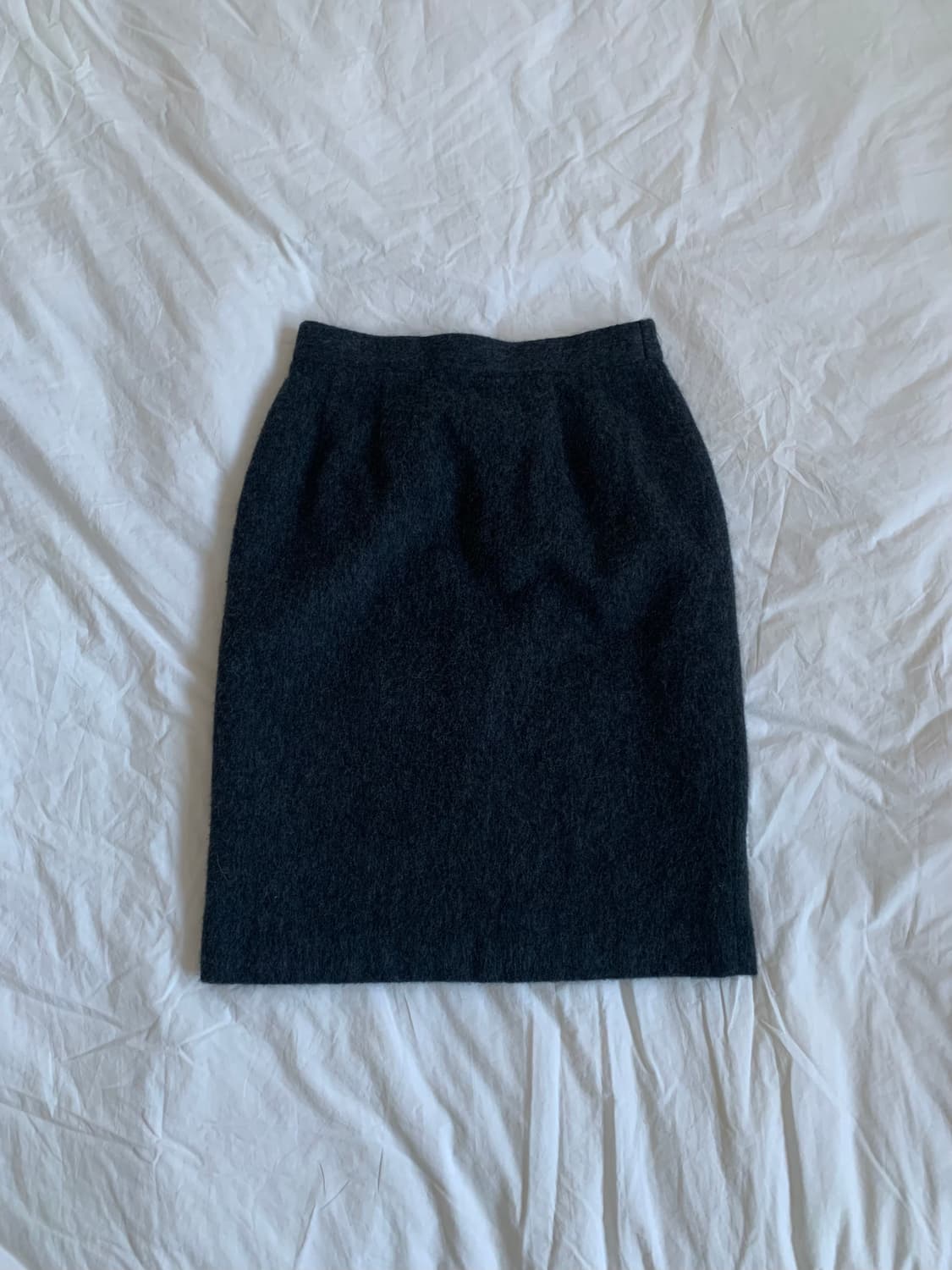 차콜 미디 스커트 상품이미지5