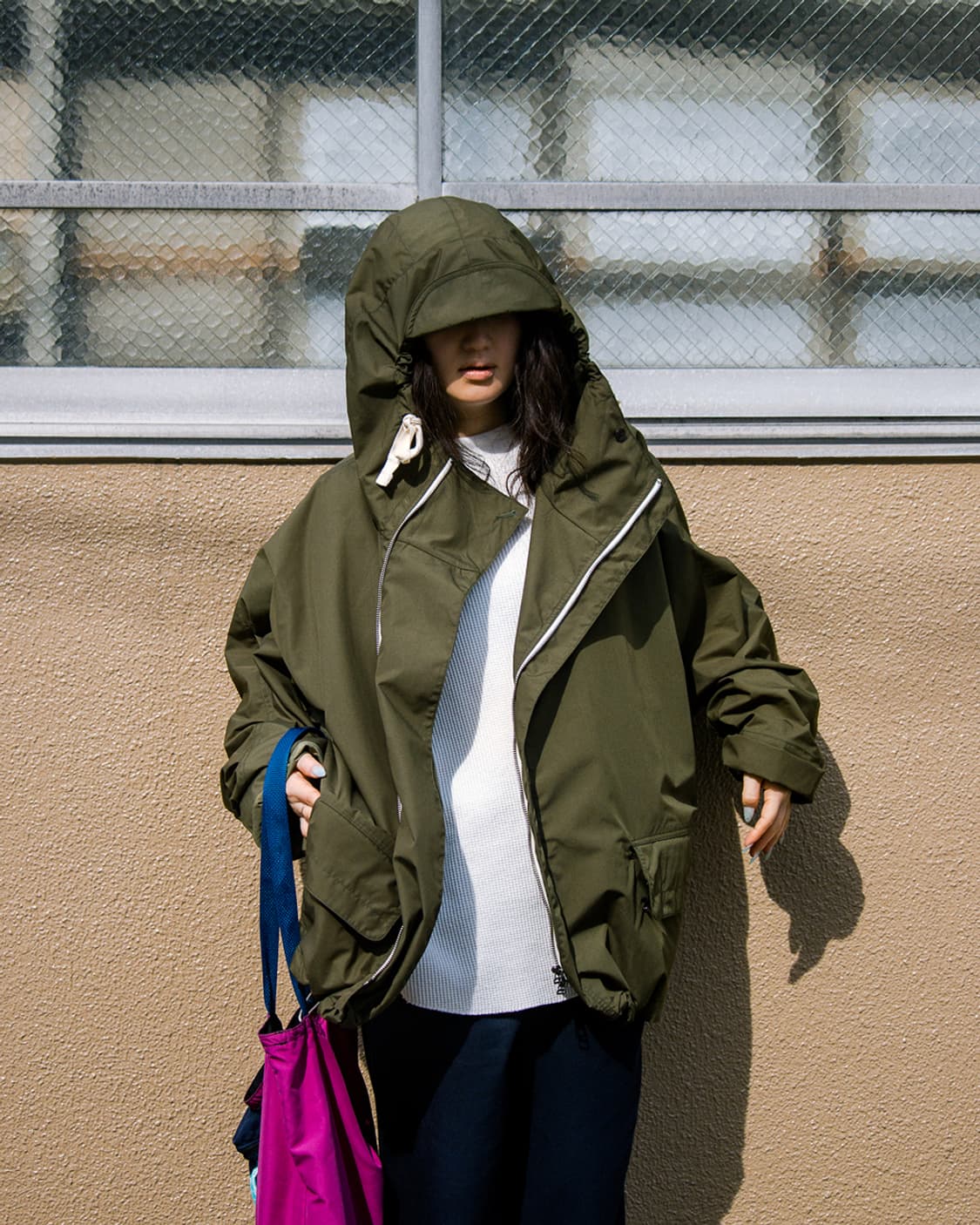 나나미카 hooded deck jacket L 새상품 상품이미지8