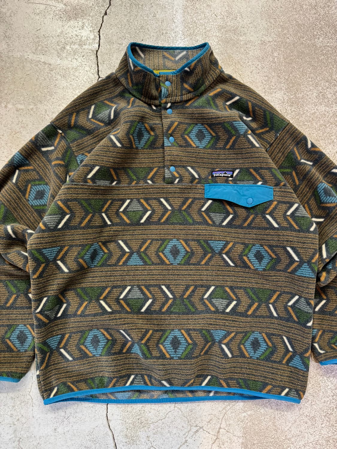 파타고니아 아즈텍 신칠라 스냅티 풀오버 상품이미지2
