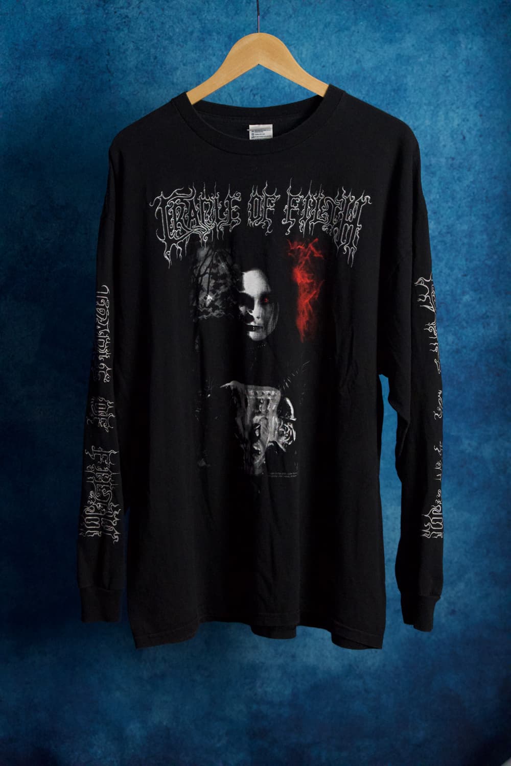 (XXL) 00s 크레이들 오브 필스 빈티지 밴드티 롱슬리브 상품이미지1