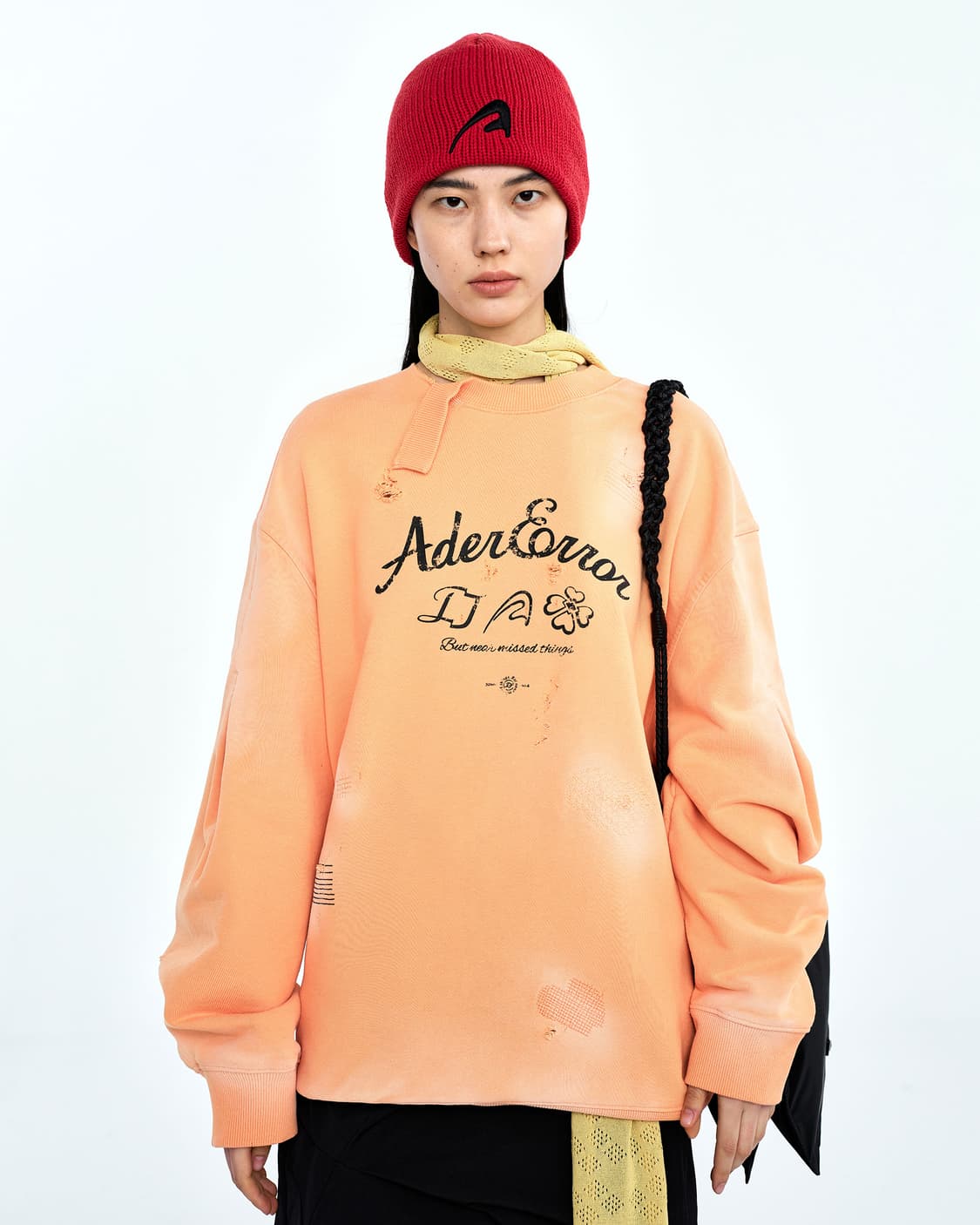 [새상품] 아더에러 솔렉 스웨트셔츠 맨투맨 살몬, 레드 a3 상품이미지3