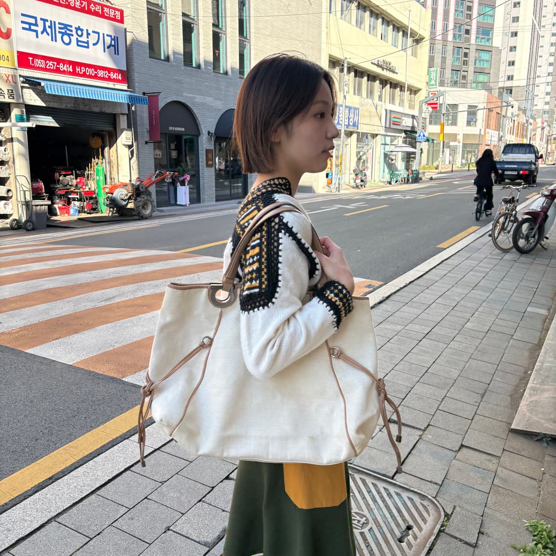 살바토레 페레가모 브라운 간치니 토트백 상품이미지2