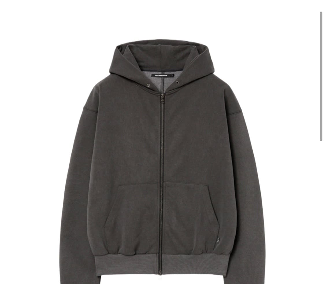 구매) 해칭룸 복서 후드집업 차콜 상품이미지1