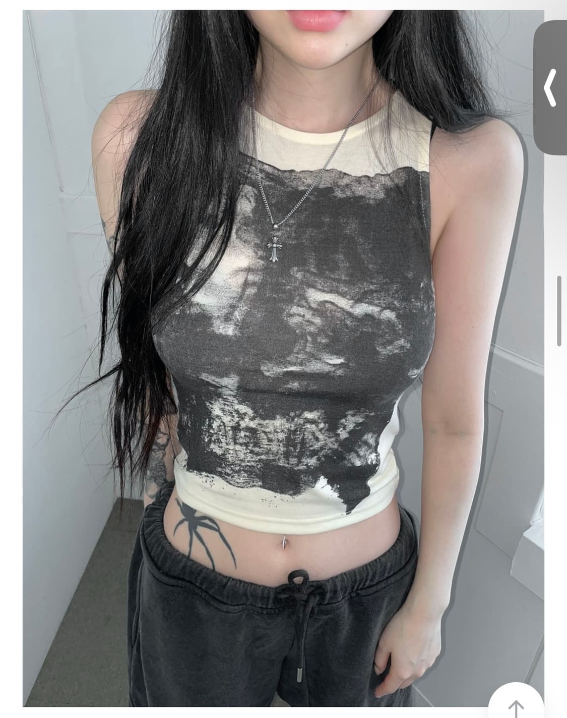 ⭐️옷 2개⭐️ 시햅 쿨 하프티 + 디에어타운 슬리브리스 일괄 상품이미지2