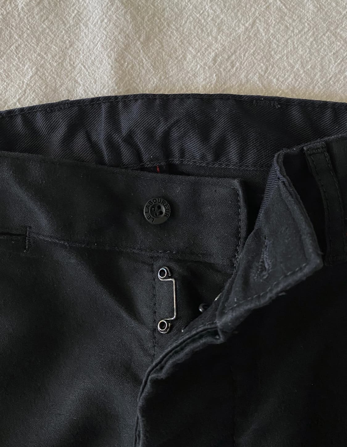 빈티지 Le Laboureur 페인팅 프렌치 워크팬츠 상품이미지5