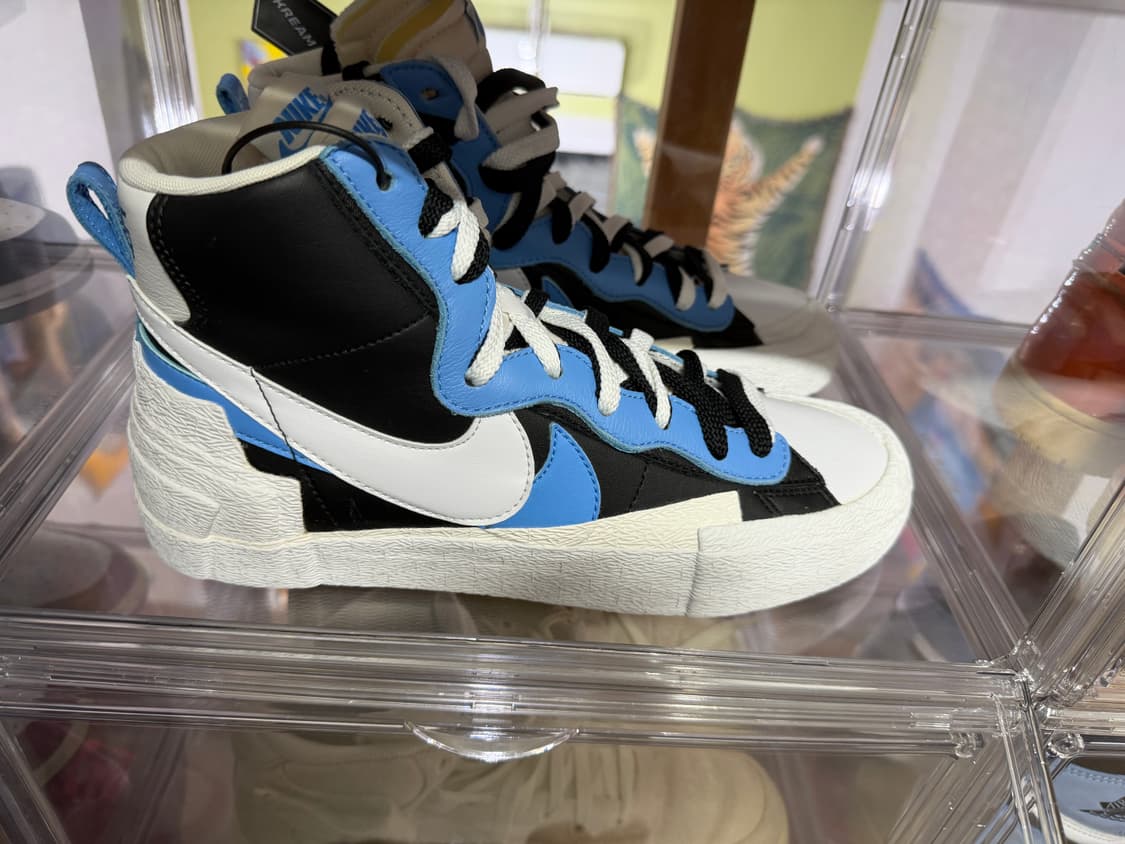 나이키 x 사카이 블레이저 미드 화이트 블랙 레전드 블루265 상품이미지2