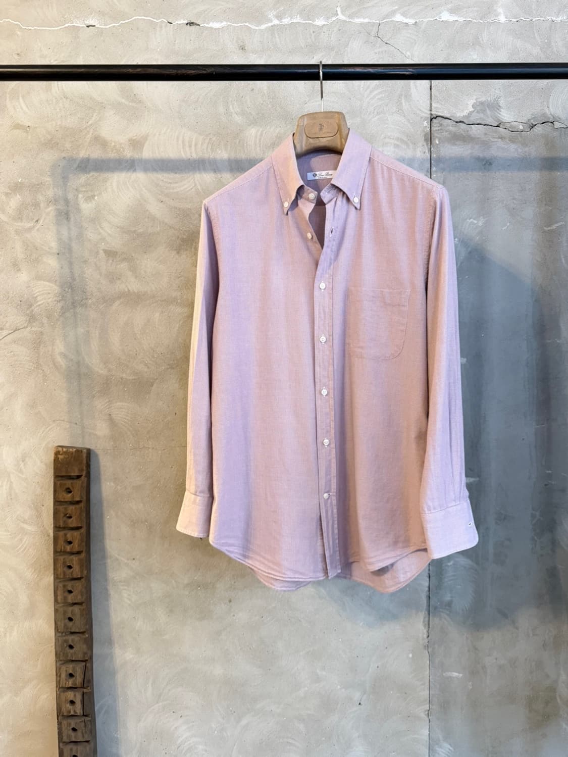 로로피아나 버튼다운 셔츠 100 상품이미지1