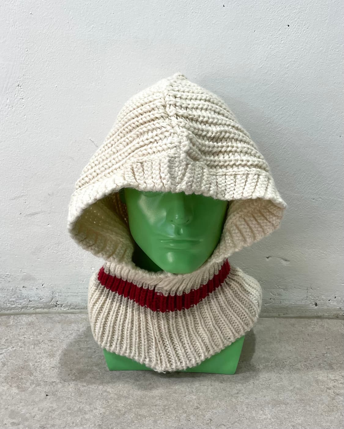  Ivory Knit Barraclava 상품이미지2