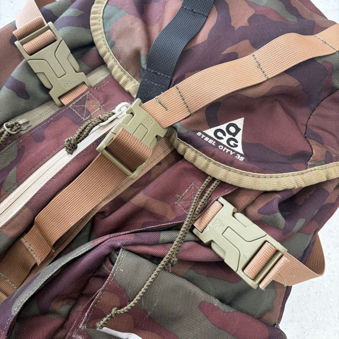 27. 나이키acg 빈티지 카모 백팩 상품이미지5