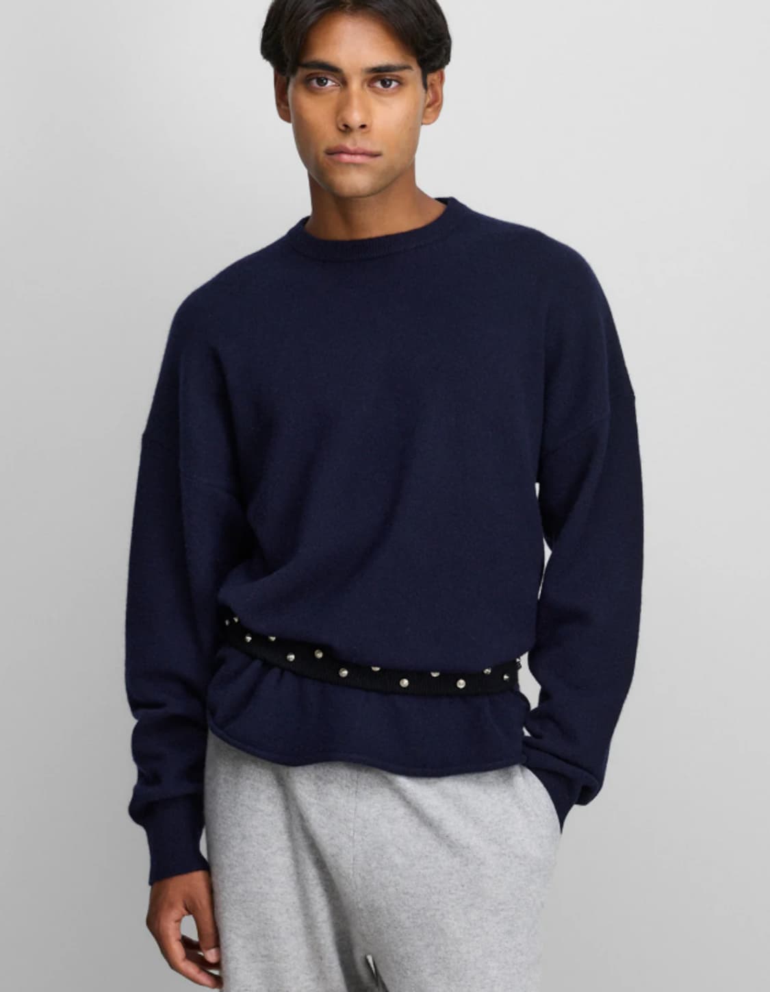 F) 익스트림 캐시미어 * 론 하만 스트라이프 니트 상품이미지8