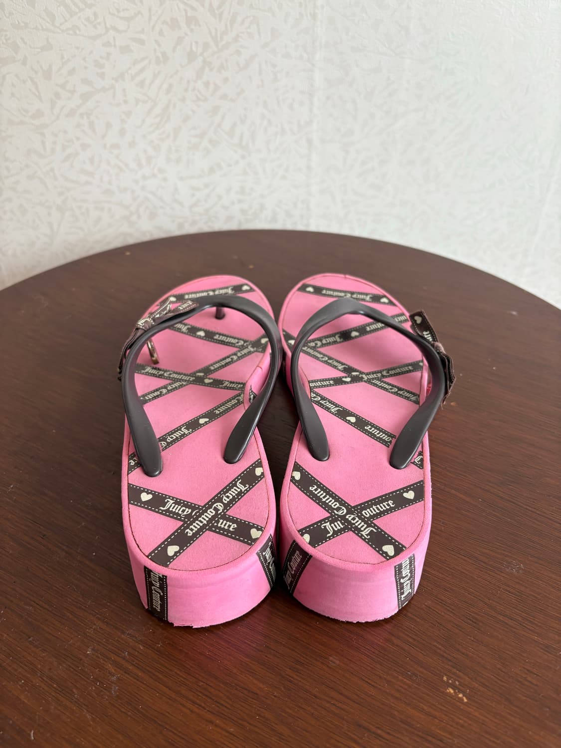 Juicy Couture 핑크 쪼리 플립플랍 상품이미지3