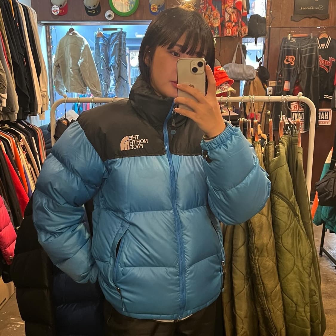 노스페이스의 700 눕시 패딩자켓 상품이미지6