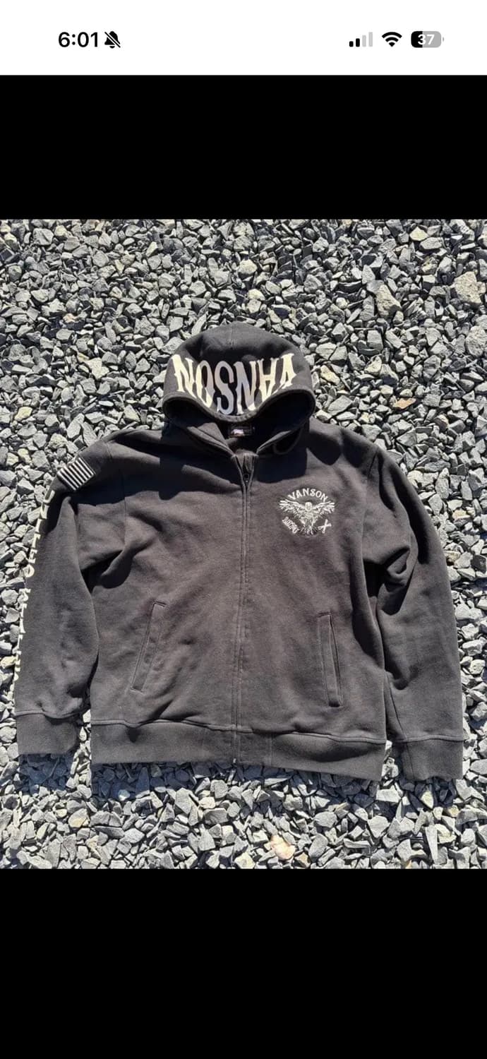 VANSON 후드집업 상품이미지1