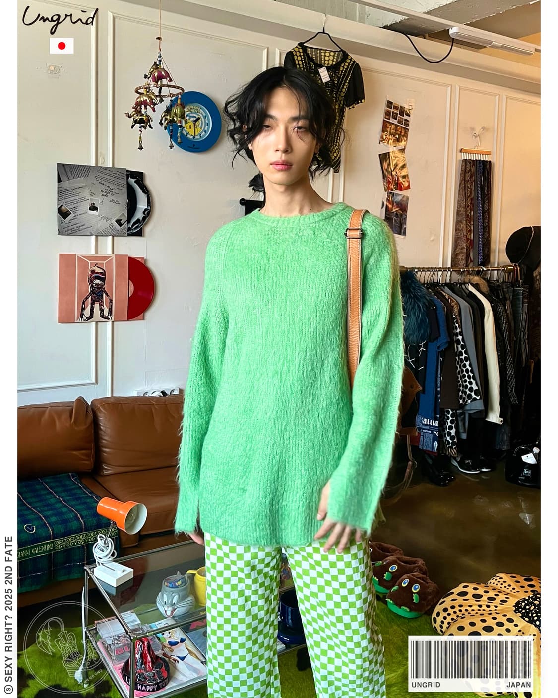 Ungrid Mohair Lambs Wool Knit Sweater 상품이미지1