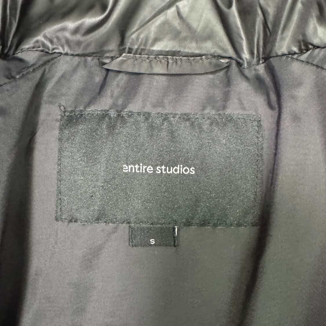 엔타이어스튜디오 푸퍼다운 패딩 S사이즈 상품이미지7