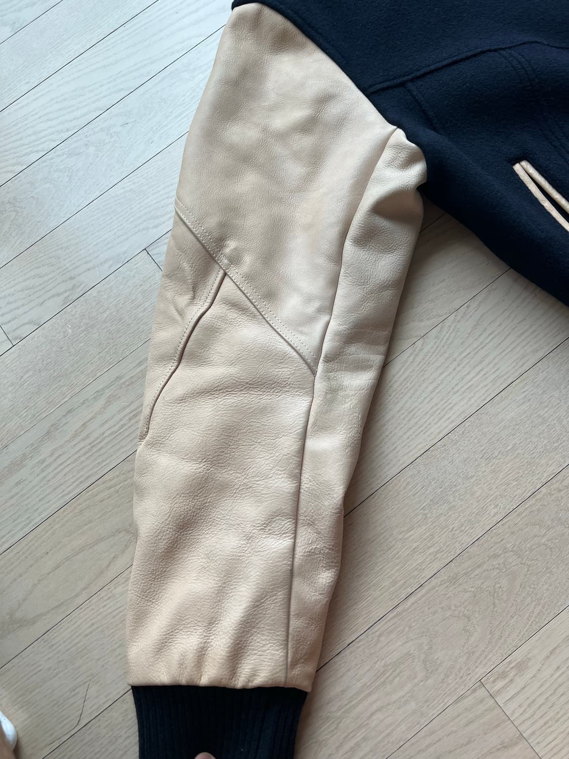 [L] XLIM EP.06 03 JACKET NAVY 바시티자켓 상품이미지7