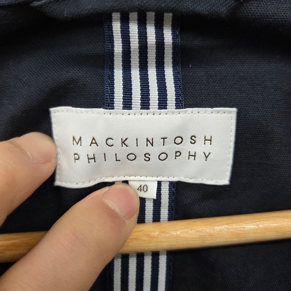 매킨토시 블랙 워크 자켓 남m 상품이미지4