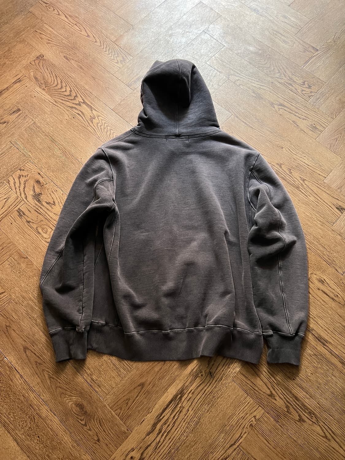 [XL]REMI RELIEF 레미릴리프 퍼플 페이딩 후드 티셔츠 상품이미지7