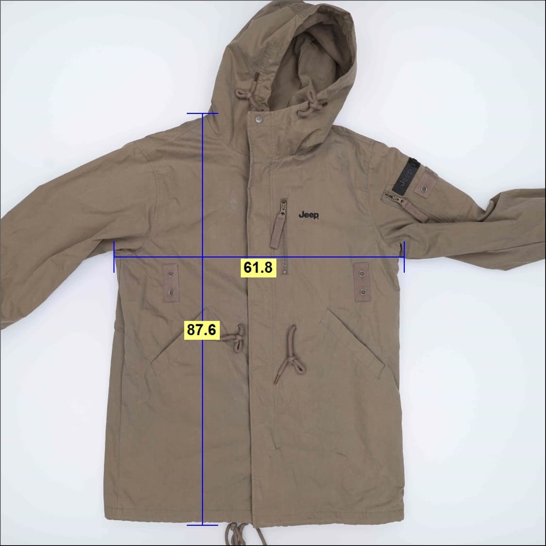 S 지프 하프 야상 자켓 0331H1 상품이미지7