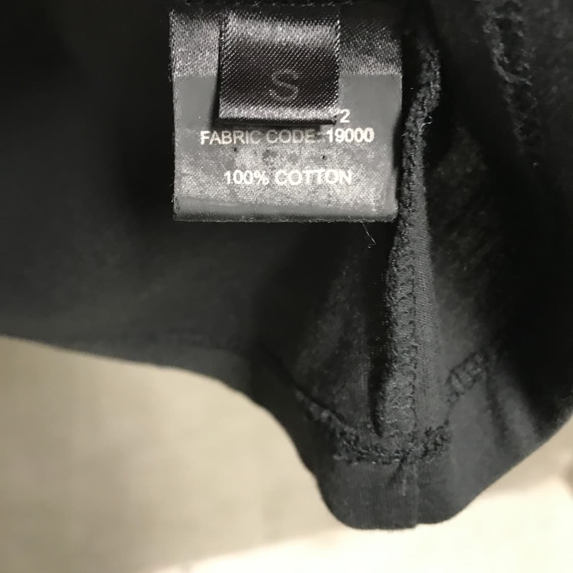 라프시몬스 블랙 반팔 티셔츠 S 상품이미지5