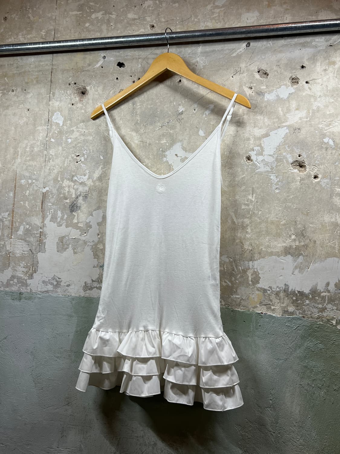 [For her/포허] Frill jersey dress 프릴 원피스 상품이미지4