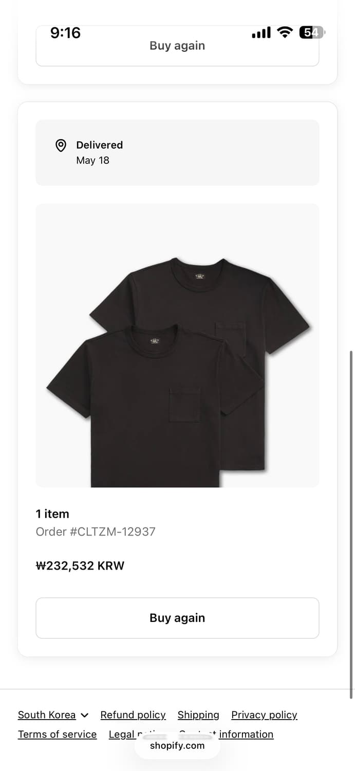 rrl 투팩 티셔츠 블랙 xl 상품이미지2