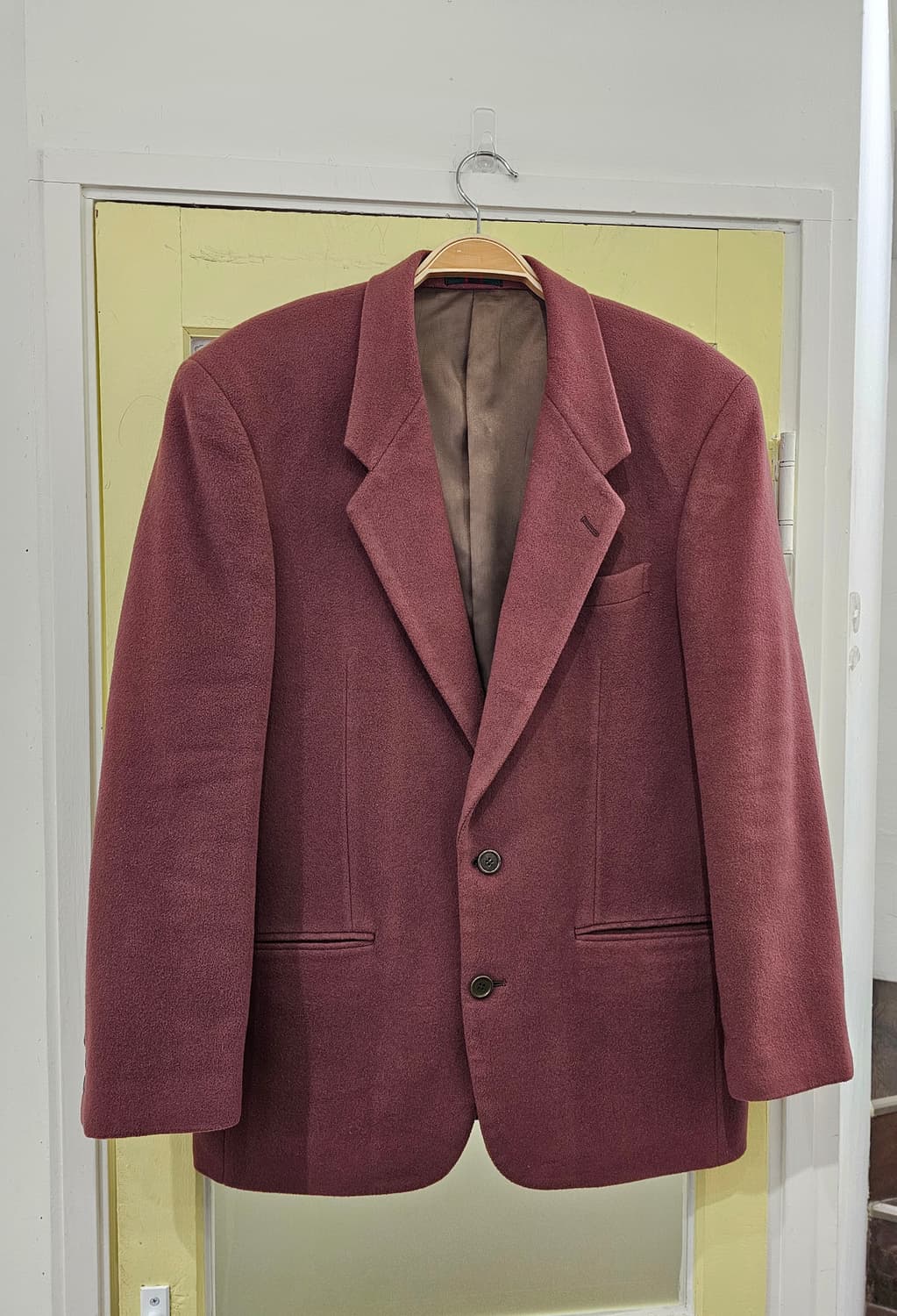 Colours by Alexander Julian 와인 캐시울 자켓 상품이미지3