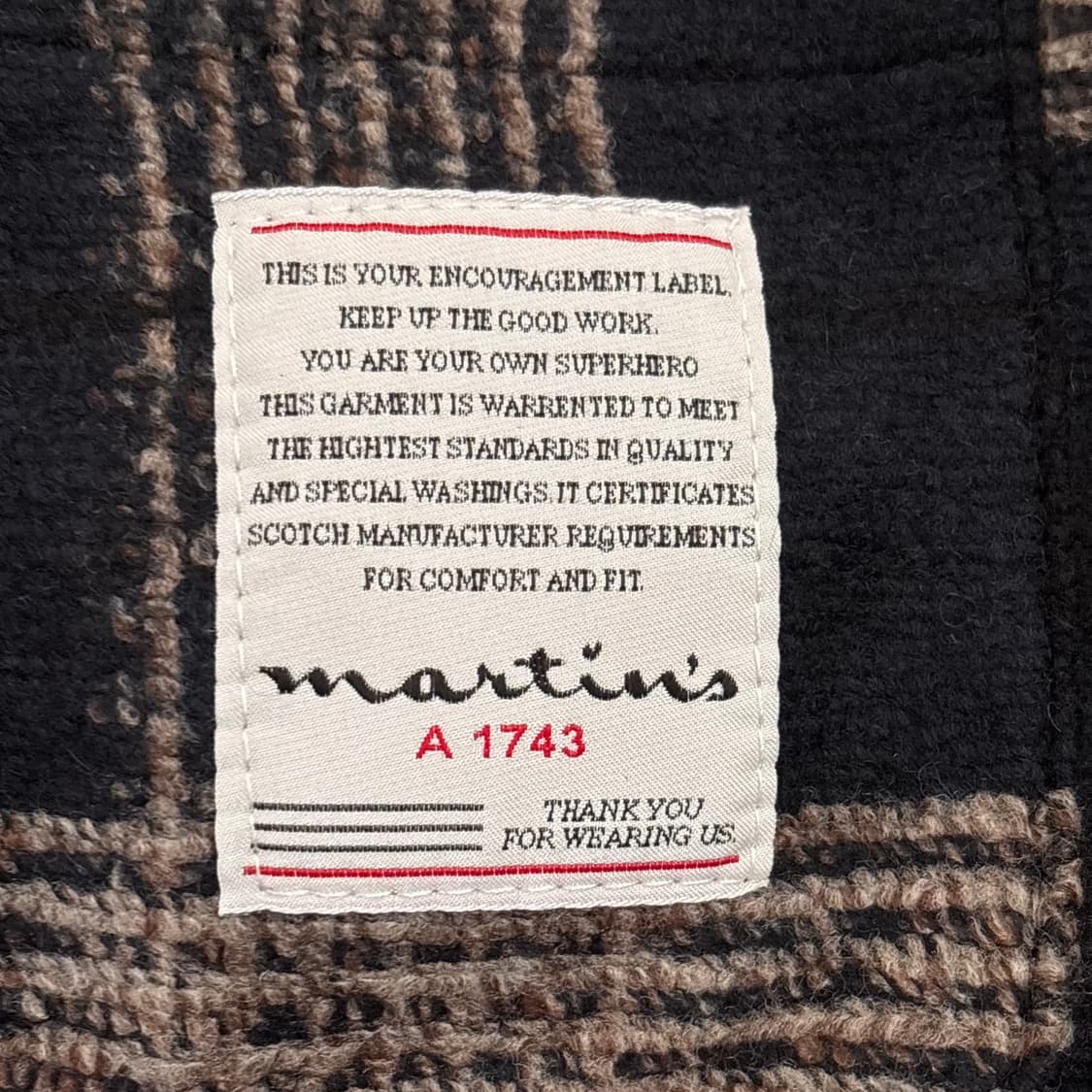 Martins 이태리 마틴 체크 자켓 54 캐주얼 체크 FW  상품이미지6