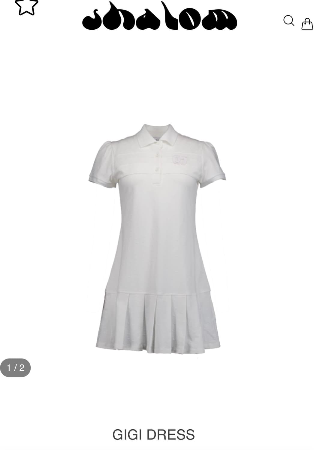 샬롬클럽 GIGI DRESS (새상품) 상품이미지1