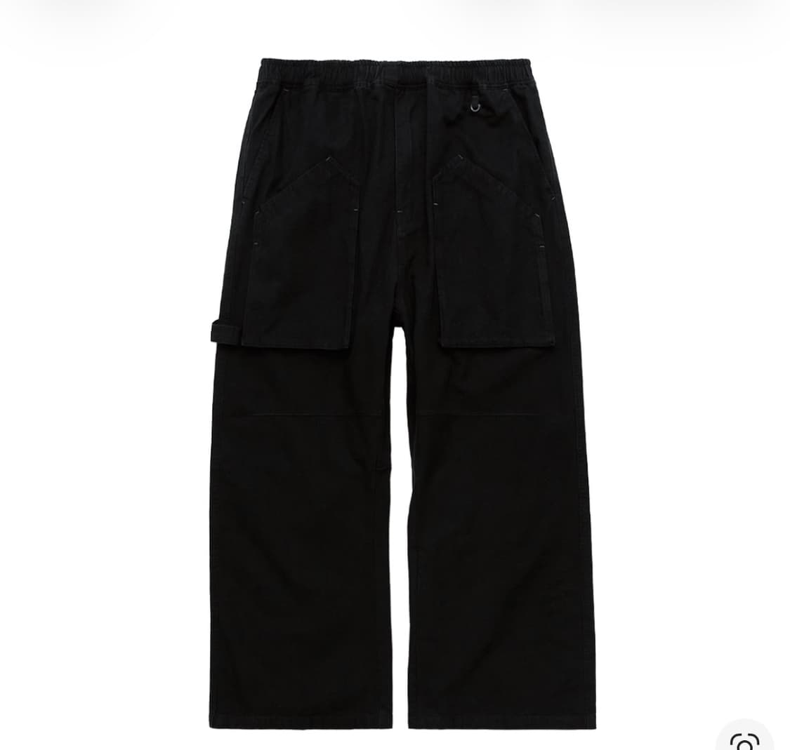 폴리테루 페인터 파자마 팬츠 블랙 상품이미지1