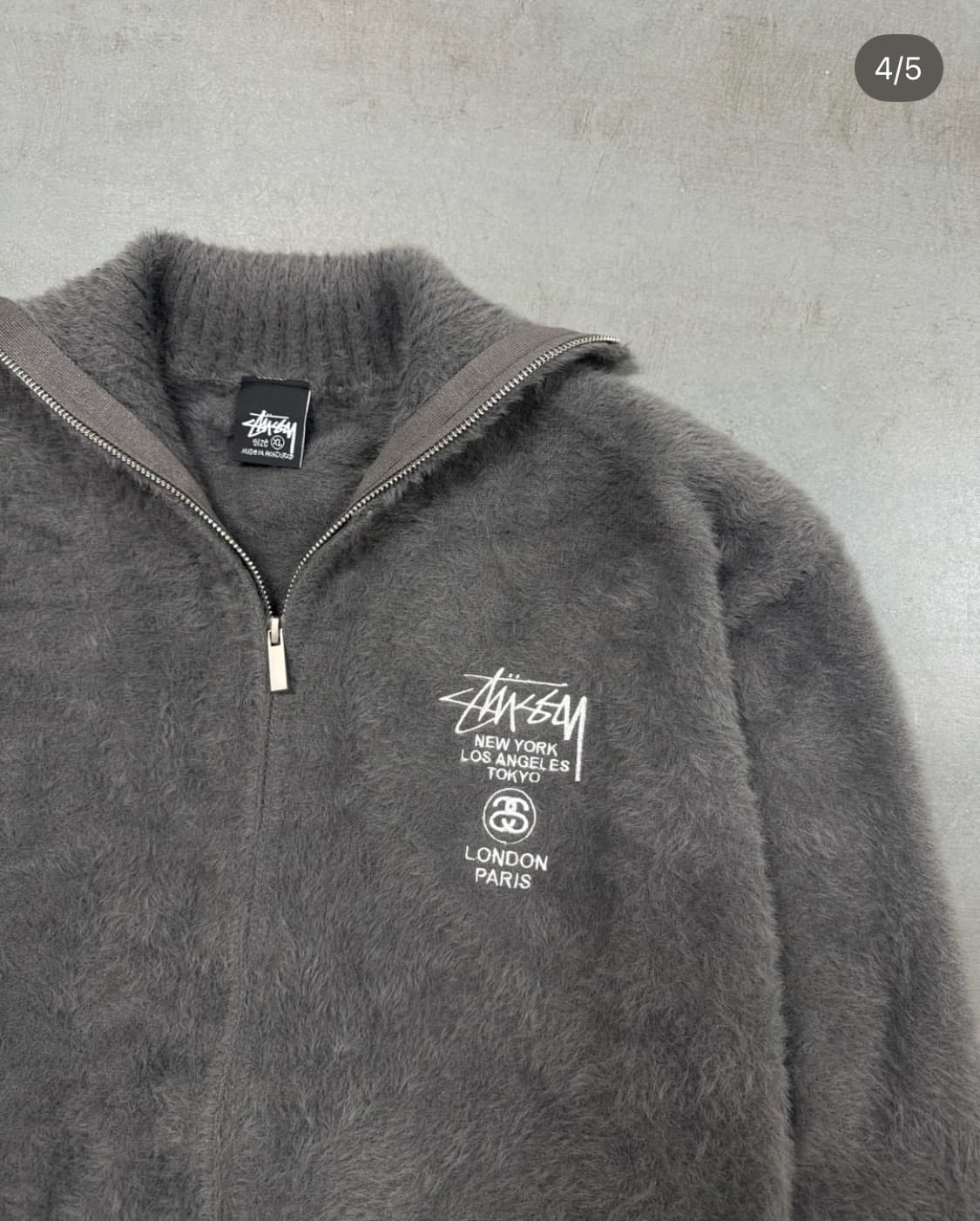 스투스 앙고라 풀집업 상품이미지4